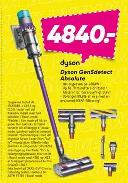 Bilka Dyson Gen5detect Absolute, DKK 4840 tilbud