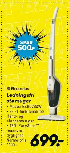 Bilka Ledningsfri støvsuger, DKK 699 tilbud