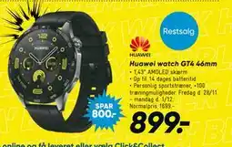 Bilka Huawei watch GT4 46mm, DKK 899 tilbud