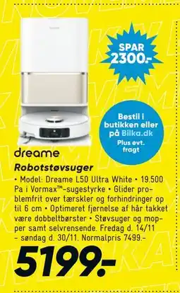Bilka Robotstøvsuger, DKK 5199 tilbud