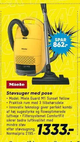 Bilka Støvsuger med pose, DKK 1333 tilbud