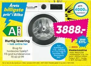 Vaskemaskine, DKK 3888