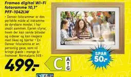 Bilka Frameo digital Wi-Fi fotoramme 10,1” PFF-1042LW, DKK 499 tilbud