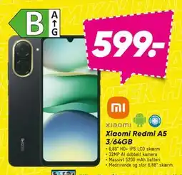 Bilka Xiaomi Redmi A5 3/64GB, DKK 599 tilbud