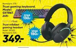 Bilka Trust trådløst gaming headset, DKK 349 tilbud