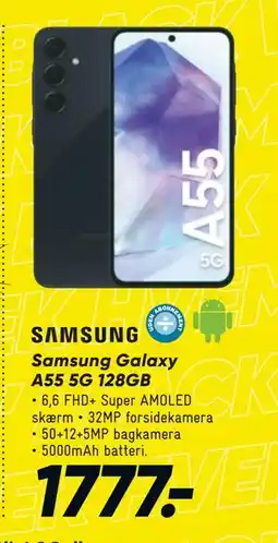 Bilka Samsung Galaxy A55 5G 128GB, DKK 1777 tilbud