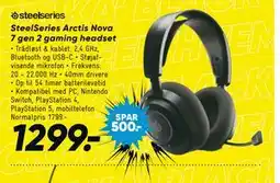 Bilka SteelSeries Arctis Nova 7 gen 2 gaming headset, DKK 1299 tilbud