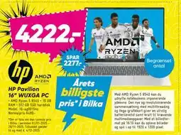 Bilka HP Pavilion 16” WUXGA PC, DKK 4222 tilbud