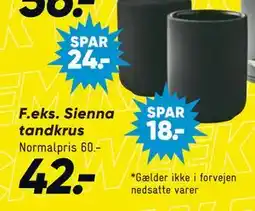 Bilka Sienna tandkrus, DKK 42 tilbud