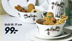 Bilka Skål Ø: 17 cm, DKK 99 tilbud