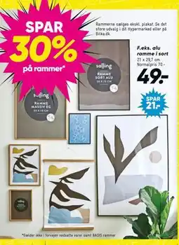 Bilka SPAR 30% på rammer tilbud