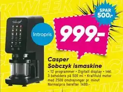 Bilka Casper Sobczyk ismaskine, DKK 999 tilbud