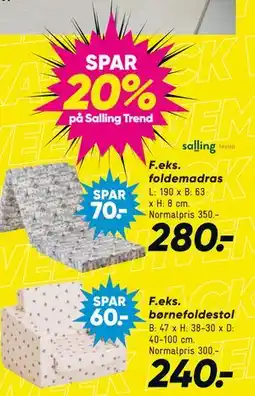 Bilka SPAR. 20% på Salling Trend tilbud