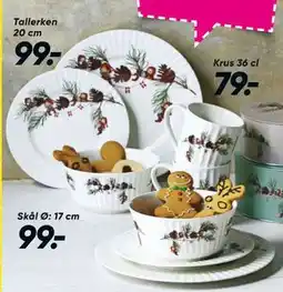Bilka Tallerken 20 cm, DKK 99 tilbud