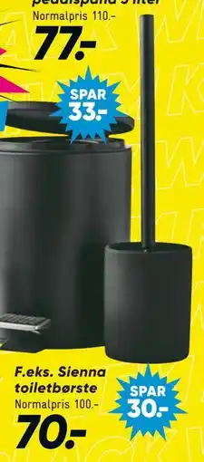 Bilka Sienna toiletbørste, DKK 70 tilbud