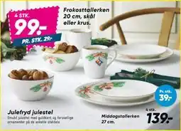 Bilka Frokosttallerken 20 cm, skål eller krus, DKK 99 tilbud
