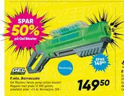 Bilka SPAR 50% på Gel Blaster tilbud