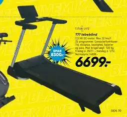 Bilka T77 løbebånd, DKK 6699 tilbud