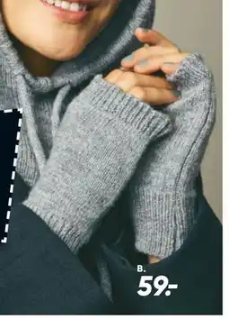 Bilka Fingerløse handsker, DKK 59 tilbud