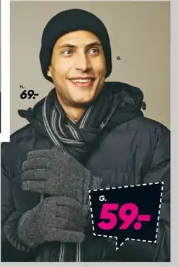 Bilka Hue eller handsker, DKK 59 tilbud