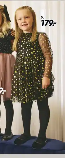 Bilka Kjole med guldhjerter, DKK 179 tilbud