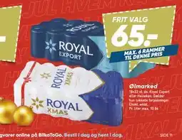 Bilka Ølmarked, DKK 65 tilbud