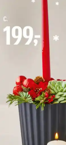 Føtex Juledekoration med lys og pynt tilbud