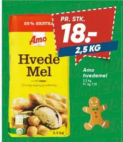 Bilka Amo hvedemel, DKK 18 tilbud