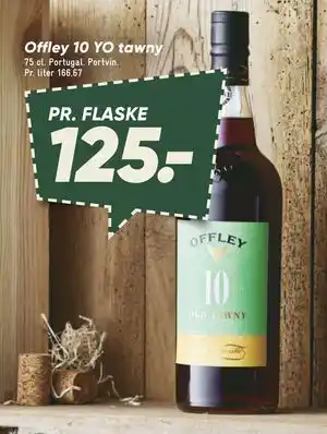 Bilka Offley 10 YO tawny, DKK 125 tilbud