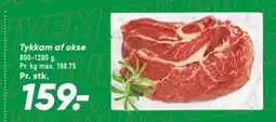 Bilka Tykkam af okse, DKK 159 tilbud