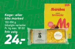 Bilka Kage- eller kiks marked, DKK 24 tilbud