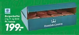 Bilka Burgerbøffer, DKK 199 tilbud