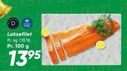 Bilka Laksefilet, DKK 13.95 tilbud