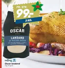 Bilka Oscar landand, DKK 99 tilbud