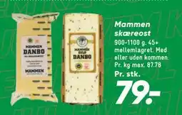 Bilka Mammen skæreost, DKK 79 tilbud