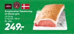 Bilka Krogmodnet flæskesteg af dansk gris, DKK 249 tilbud