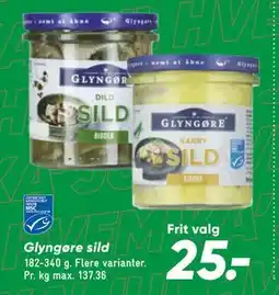 Bilka Glyngøre sild, DKK 25 tilbud