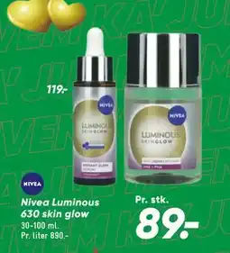 Bilka Nivea Luminous 630 skin glow tilbud