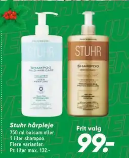 Bilka Stuhr hårpleje, DKK 99 tilbud