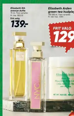 Bilka Elizabeth 5th avenue dufte, DKK 139 tilbud
