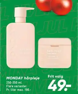 Bilka MONDAY hårpleje, DKK 49 tilbud