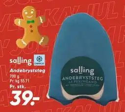 Bilka Andebryststeg, DKK 39 tilbud