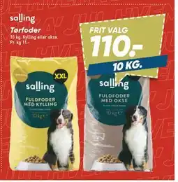 Bilka Tørfoder, DKK 110 tilbud