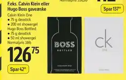 Føtex Calvin Klein eller Hugo Boss gaveæske, DKK 126.75 tilbud