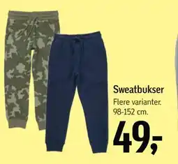 Føtex Sweatbukser, DKK 49 tilbud