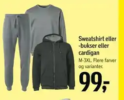Føtex Sweatshirt eller bukser eller cardigan, DKK 99 tilbud