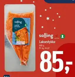 Føtex Laksestykke, DKK 85 tilbud