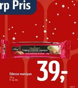 Føtex Odense marcipan, DKK 39 tilbud