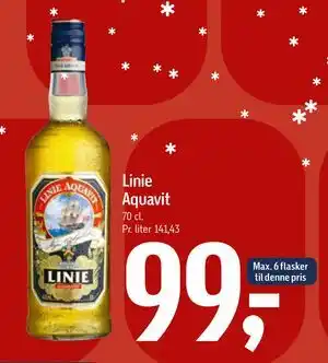 Føtex Linie Aquavit, DKK 99 tilbud