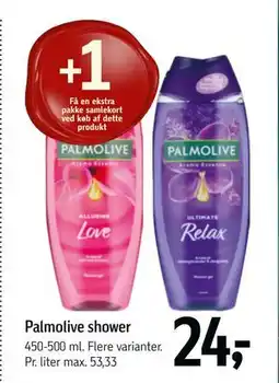 Føtex Palmolive shower, DKK 24 tilbud